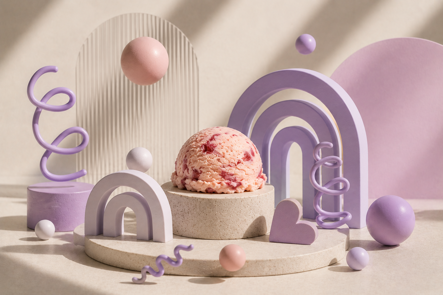 SCOOOP ice cream installation